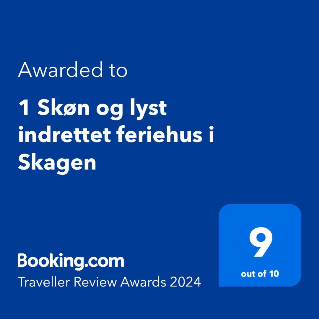 1 Skon Og Lyst Indrettet Feriehus I Skagen Kültér fotó